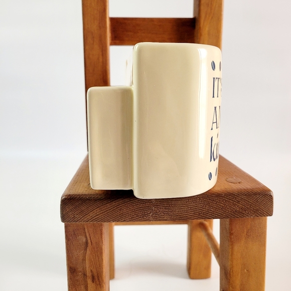 Dei "It's a Cookie & Coffee Kind of Day" Stoneware Cookie Pocket Mug - Picture 3 of 7